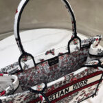 Christian Dior Medium Dior Book Tote M1286 Red